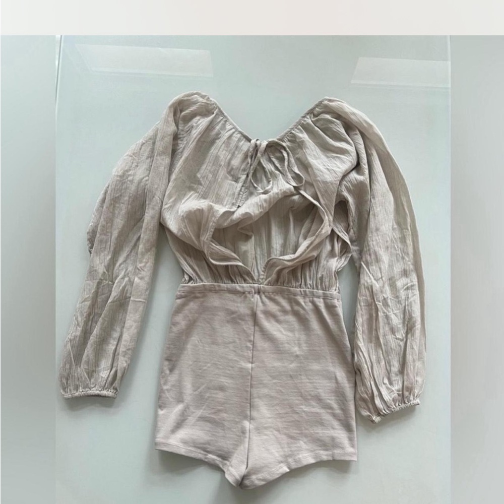 Free People romper in Slate Size Small NWT - Picture 3 of 4